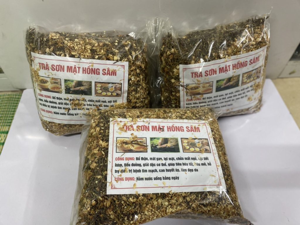 địa chỉ mua trà sơn mật hồng sâm tại Hà Nội 1