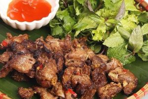 Ngan nướng giòn rụm đậm đà