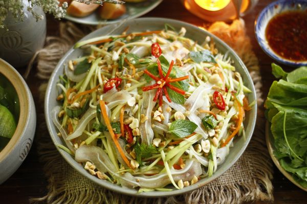 Các món nhậu từ nộm