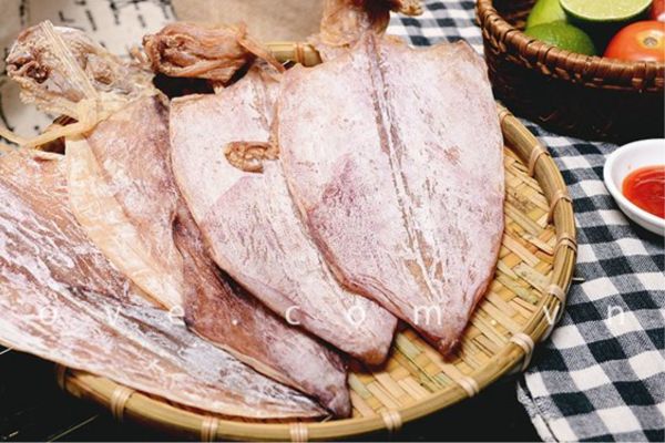 Các tiêu chí để chọn mực khô ngon, chất lượng, không có chất bảo quản